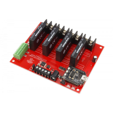 Reactor Sensor Controlled Relay 4-Channel Solid State + 8-Channel 8-Bit ADC